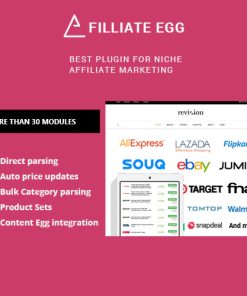 Affiliate Egg  -  Niche Affiliate Marketing WordPress Plugin