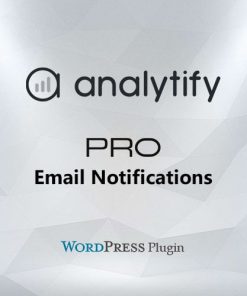 Analytify Pro Email Notifications Add-on