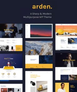 Arden  -  A Sharp & Modern Multipurpose WordPress Theme