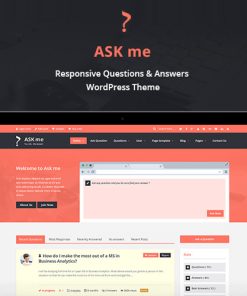 Ask Me  -  Responsive Questions & Answers WordPress