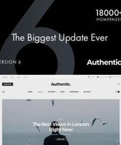 Authentic  -  Lifestyle Blog & Magazine WordPress Theme