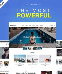 CheerUp Blog / Magazine  -  WordPress Blog Theme