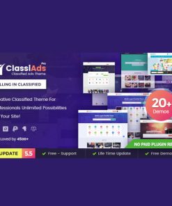 Classiads  -  Classified Ads WordPress Theme