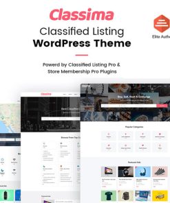 Classima  -  Classified Ads WordPress Theme