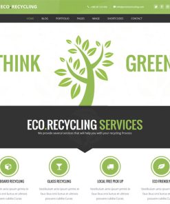 Eco Recycling  -  Ecology & Nature WordPress Theme