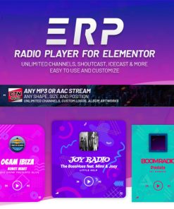 Erplayer  -  Radio Player for Elementor