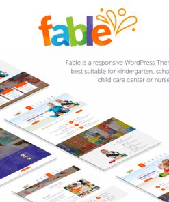 Fable  -  Children Kindergarten WordPress Theme