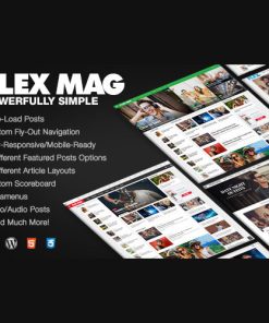 Flex Mag  -  Responsive WordPress News Theme