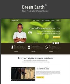 Green Earth  -  Environmental WordPress Theme