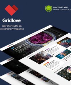 Gridlove  -  Creative Grid Style News & Magazine WordPress Theme