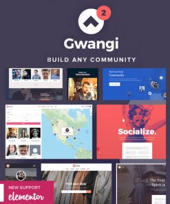 Gwangi  -  PRO Multi-Purpose Membership, Social Network  -  BuddyPress Community Theme
