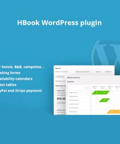 HBook  -  Hotel booking system  -  WordPress Plugin