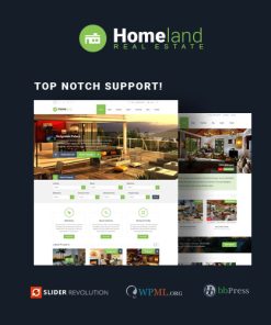 Homeland  -  Responsive Real Estate Theme for WordPress