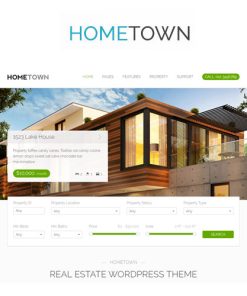 Hometown  -  Real Estate WordPress Theme
