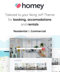 Homey  -  Booking and Rentals WordPress Theme