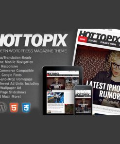 Hot Topix  -  Modern WordPress Magazine Theme
