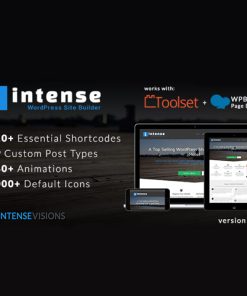 Intense  -  Shortcodes and Site Builder for WordPress