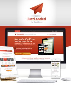 JustLanded  -  WordPress Landing Page