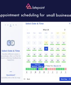LatePoint  -  Appointment Booking & Reservation plugin for WordPress