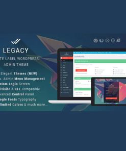 Legacy  -  White label WordPress Admin Theme