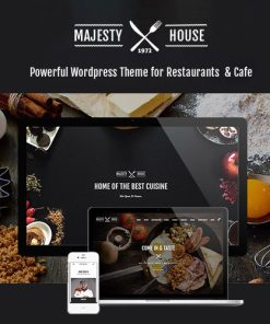 Majesty  -  Restaurant WooCommerce WordPress Theme