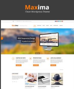 Maxima  -  Retina Ready WordPress Theme