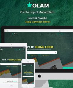 Olam  -  WordPress Easy Digital Downloads Theme, Digital Marketplace, Bookings