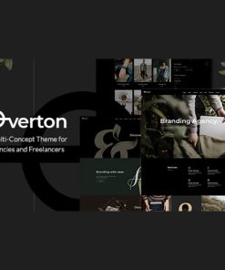 Overton  -  Creative Theme for Agencies and Freelancers