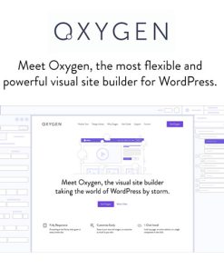 Oxygen 2.0  -  The Visual Website Builder