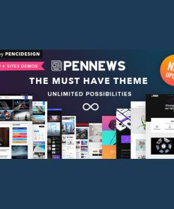 PenNews  -  News/ Magazine/ Business/ Portfolio/Reviews Landing AMP WordPress Theme