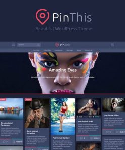 PinThis  -  Pinterest Style WordPress Theme