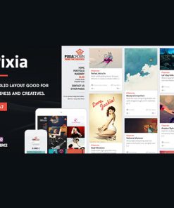 Pixia  -  Showcase WordPress Theme