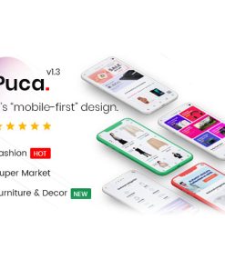 Puca  -  Optimized Mobile WooCommerce Theme