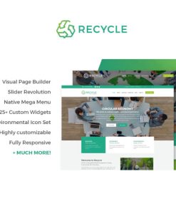 Recycle  -  Environmental & Green Business WordPress Theme