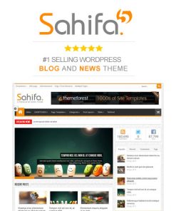 Sahifa  -  Responsive WordPress News / Magazine / Blog Theme