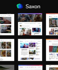 Saxon  -  Viral Content Blog & Magazine WordPress Theme