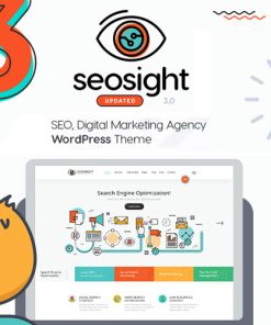 Seosight  -  SEO, Digital Marketing Agency WP Theme with Shop