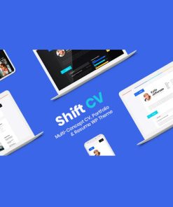 ShiftCV  -  Blog  Resume  Portfolio  WordPress