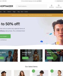 Shoptimizer  -  Fastest WooCommerce WordPress Themes