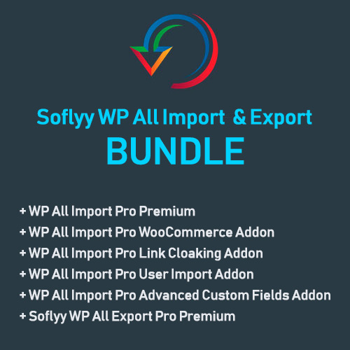 Soflyy WP All Import & Export ? BUNDLE