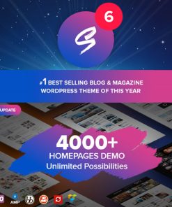 Soledad  -  Multi-Concept Blog/Magazine/News AMP WordPress Theme