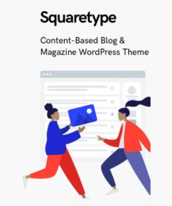 Squaretype  -  Modern Blog WordPress Theme