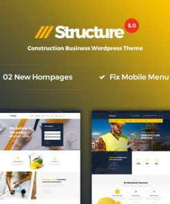 Structure  -  Construction WordPress Theme