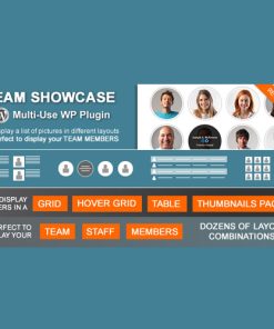 Team Showcase  -  WordPress Plugin