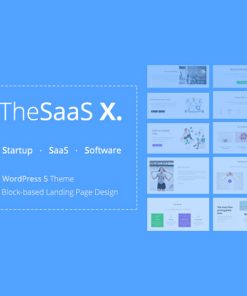 TheSaaS X  -  Responsive SaaS, Startup & Business WordPress Theme