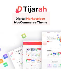 Tijarah  -  Digital Marketplace WooCommerce Theme