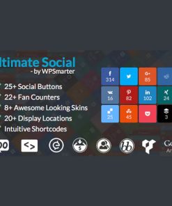 Ultimate Social  -  Easy Social Share Buttons and Fan Counters for WordPress