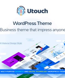 Utouch Startup  -  Multi-Purpose Business and Digital Technology WordPress Theme