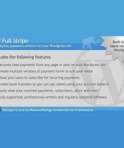 WP Full Stripe  -  Subscription and payment plugin for WordPress
