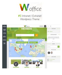 Woffice  -  Intranet/Extranet WordPress Theme